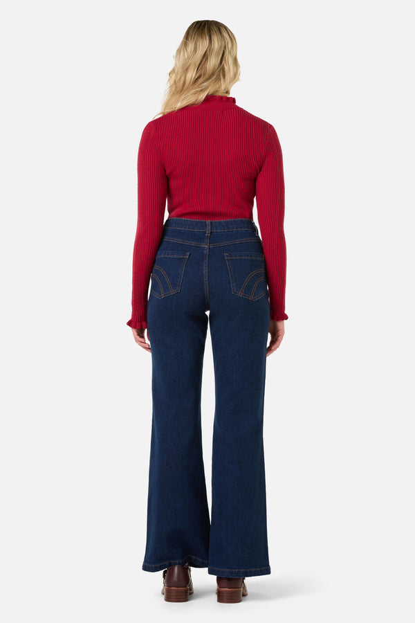 Princess Highway - Odessa Knit Top - red