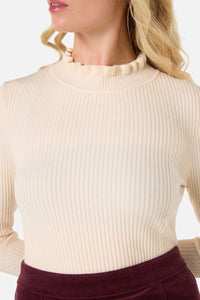 Princess Highway - Odessa Knit Top - cream