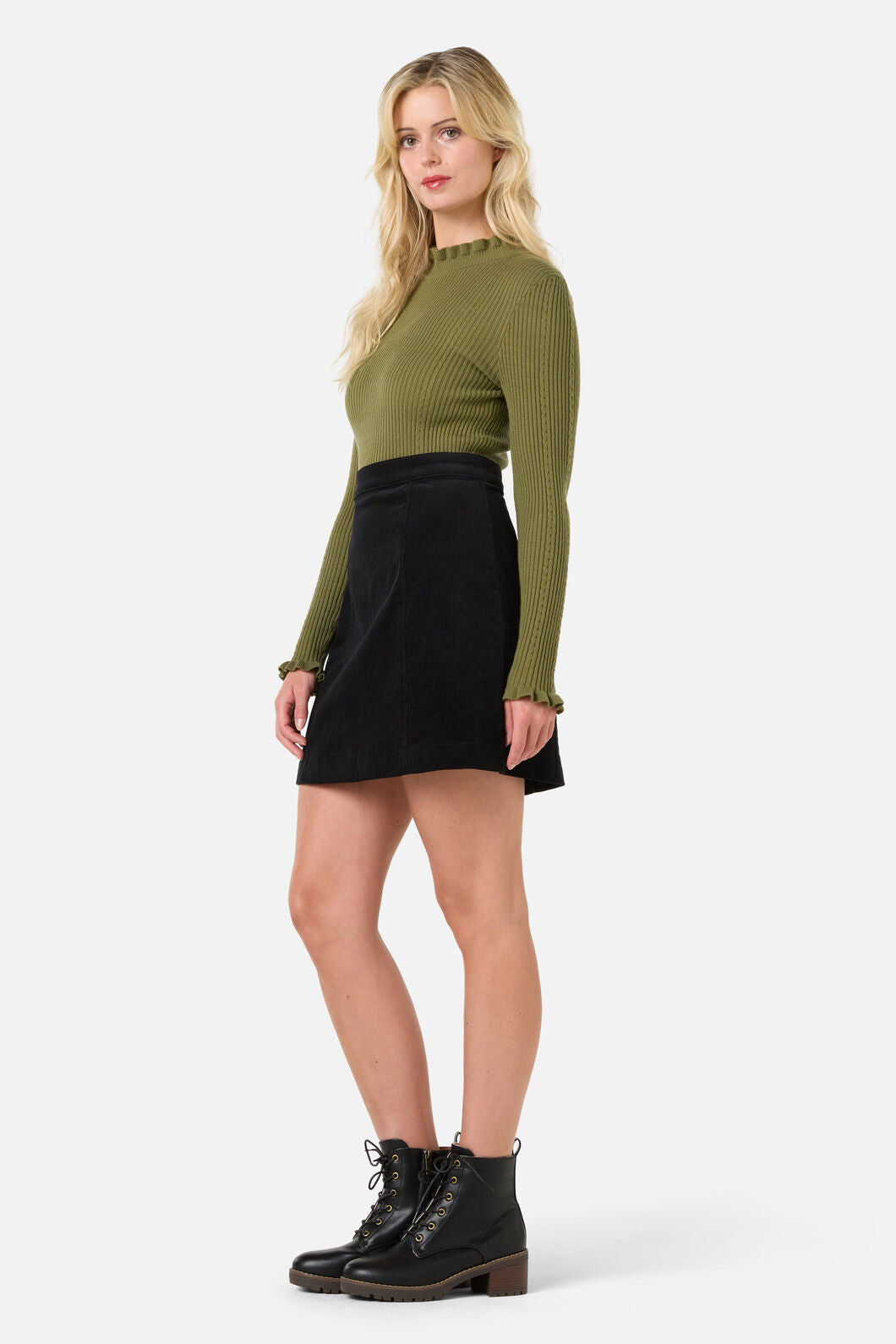 Princess Highway - Odessa Knit Top - olive