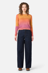 Princess Highway - Harlow Ombre Knit Top - berry