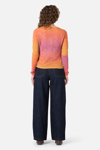 Princess Highway - Harlow Ombre Knit Top - berry