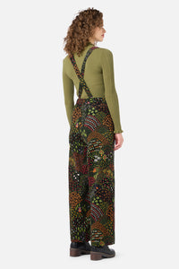 Princess Highway - Rolling Hills Cord Overall - black