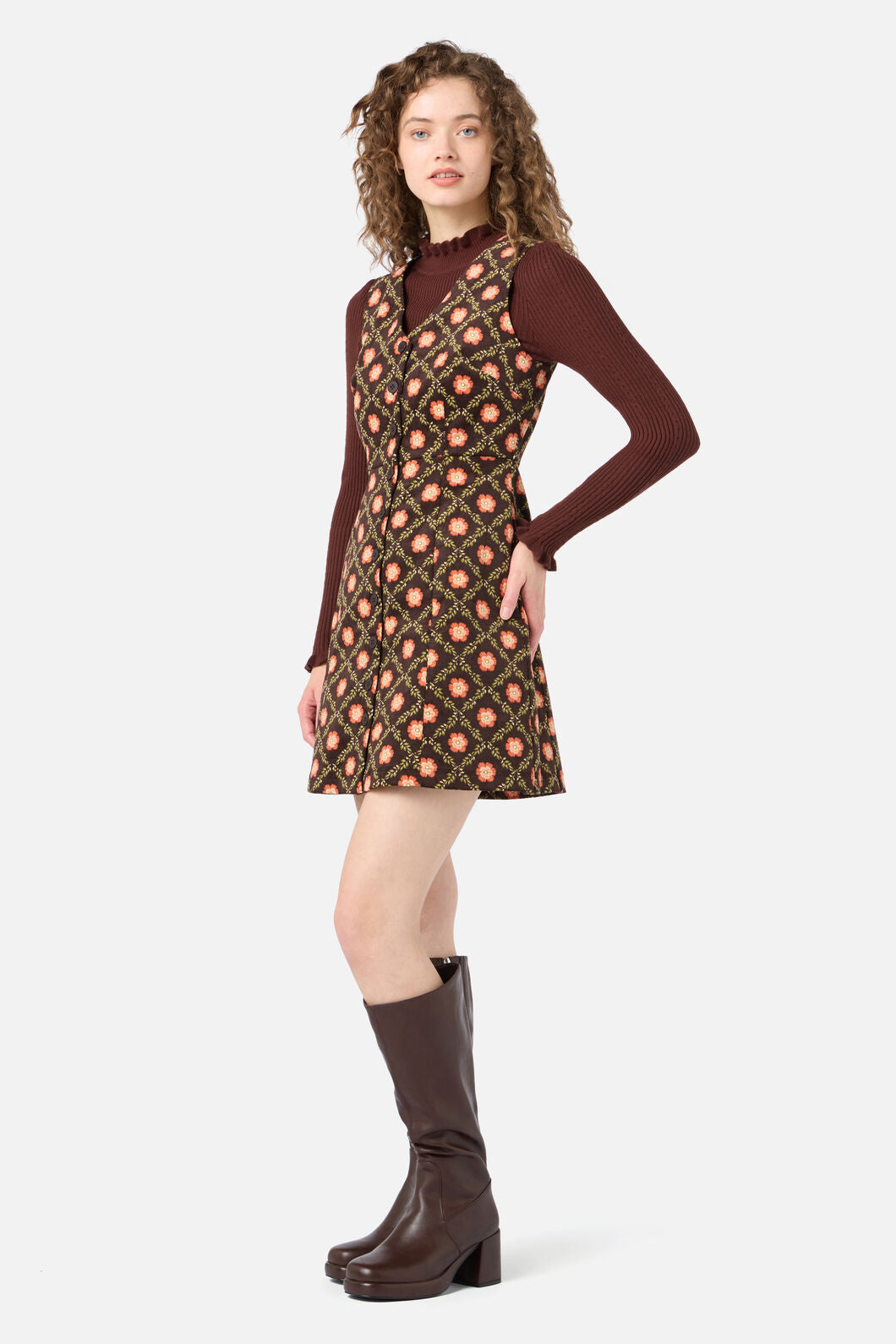 Delilah Cord Pinafore – Dangerfield
