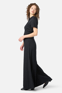Princess Highway - Dolly Spot Palazzo Pant - black