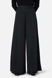 Princess Highway - Dolly Spot Palazzo Pant - black