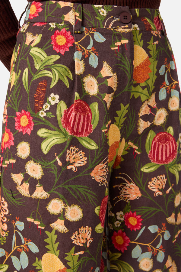 Princess Highway - Florence Native Pant - chocolate