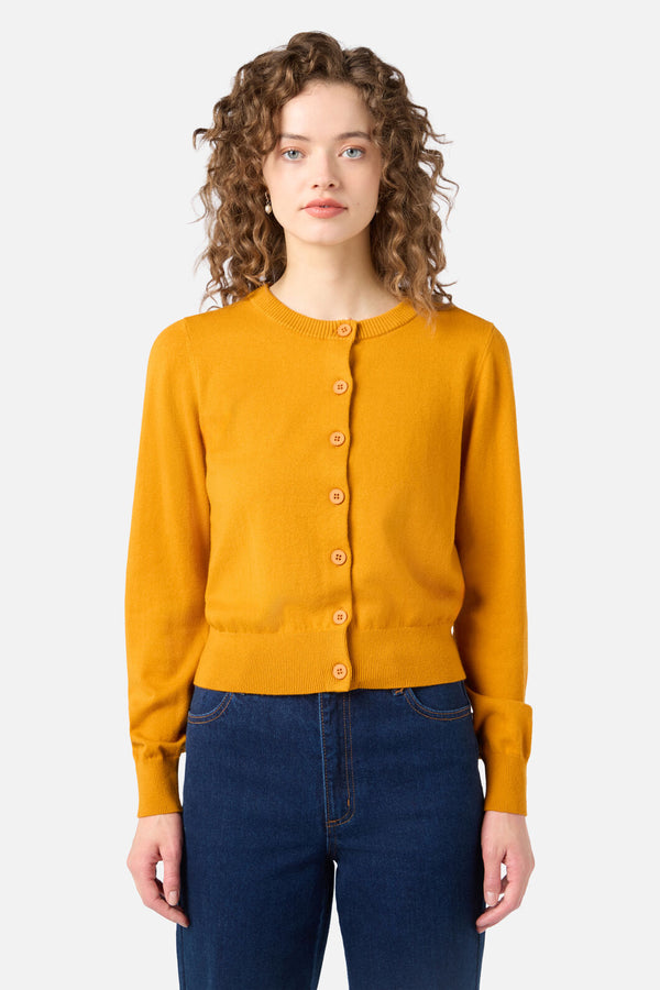 Princess Highway - Hello Goodbye Cardigan - gold