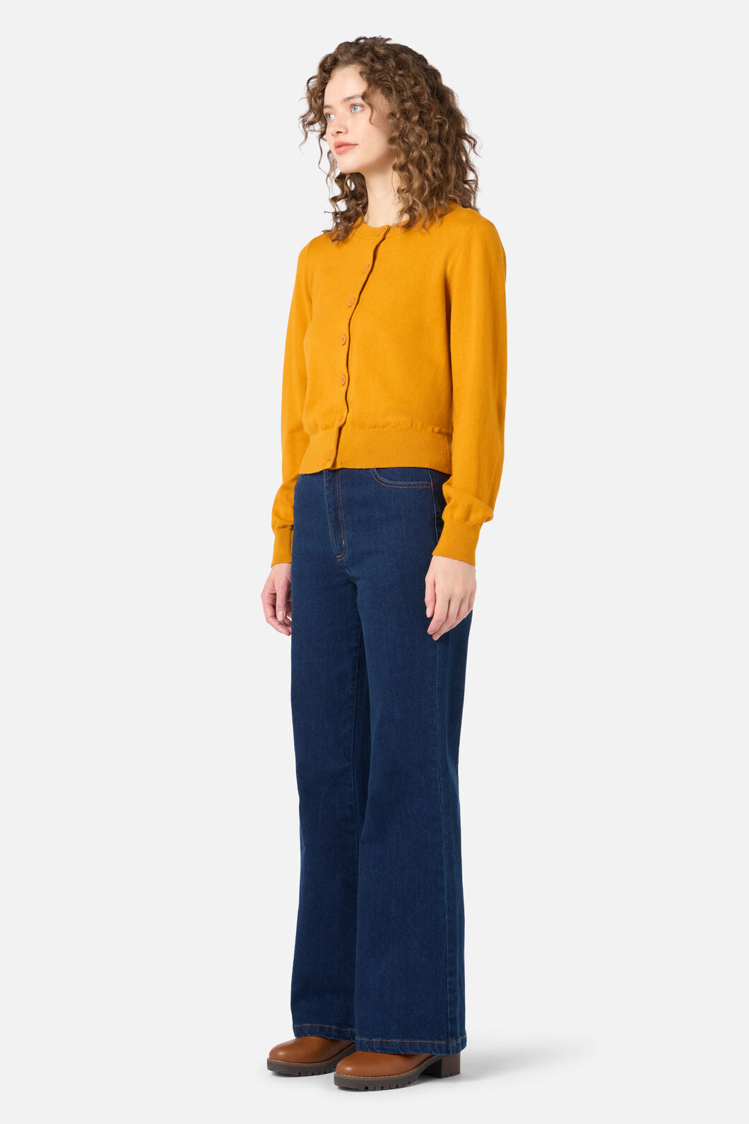 Princess Highway - Hello Goodbye Cardigan - gold