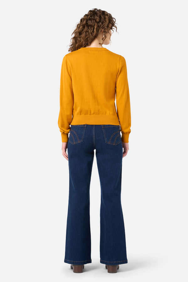 Princess Highway - Hello Goodbye Cardigan - gold
