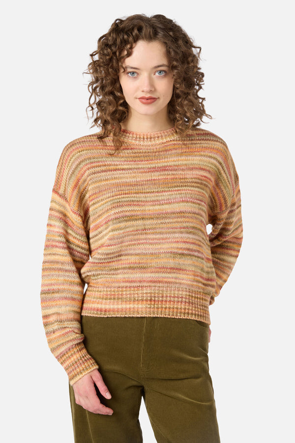 Princess Highway - Aspen Multi Colour Knit Jumper - sunset