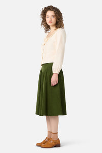 Princess Highway - Willow Prairie Long Sleeve Top - cream