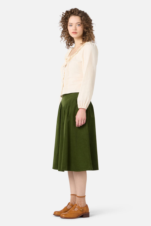 Princess Highway - Willow Prairie Long Sleeve Top - cream
