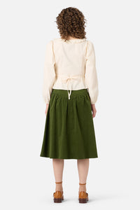 Princess Highway - Willow Prairie Long Sleeve Top - cream