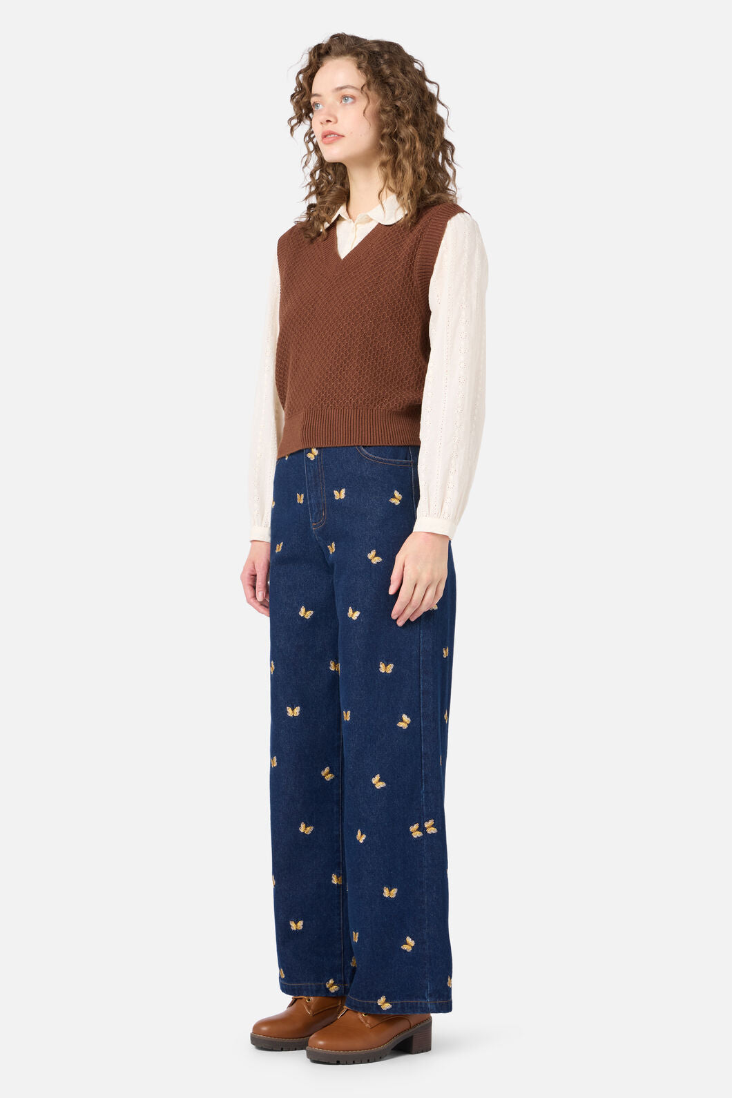 Princess Highway - Addison Textured Knit Vest - chocolate