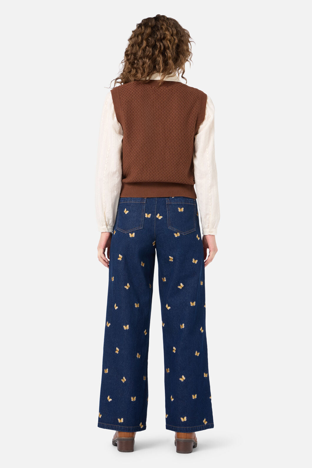 Princess Highway - Addison Textured Knit Vest - chocolate