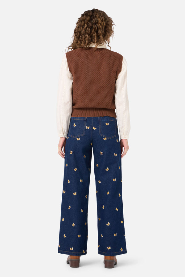Princess Highway - Addison Textured Knit Vest - chocolate