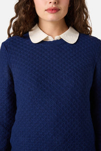 Princess Highway - Paige Wool Blend Jumper - navy
