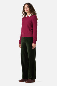 Princess Highway - Paige Wool Blend Jumper - berry