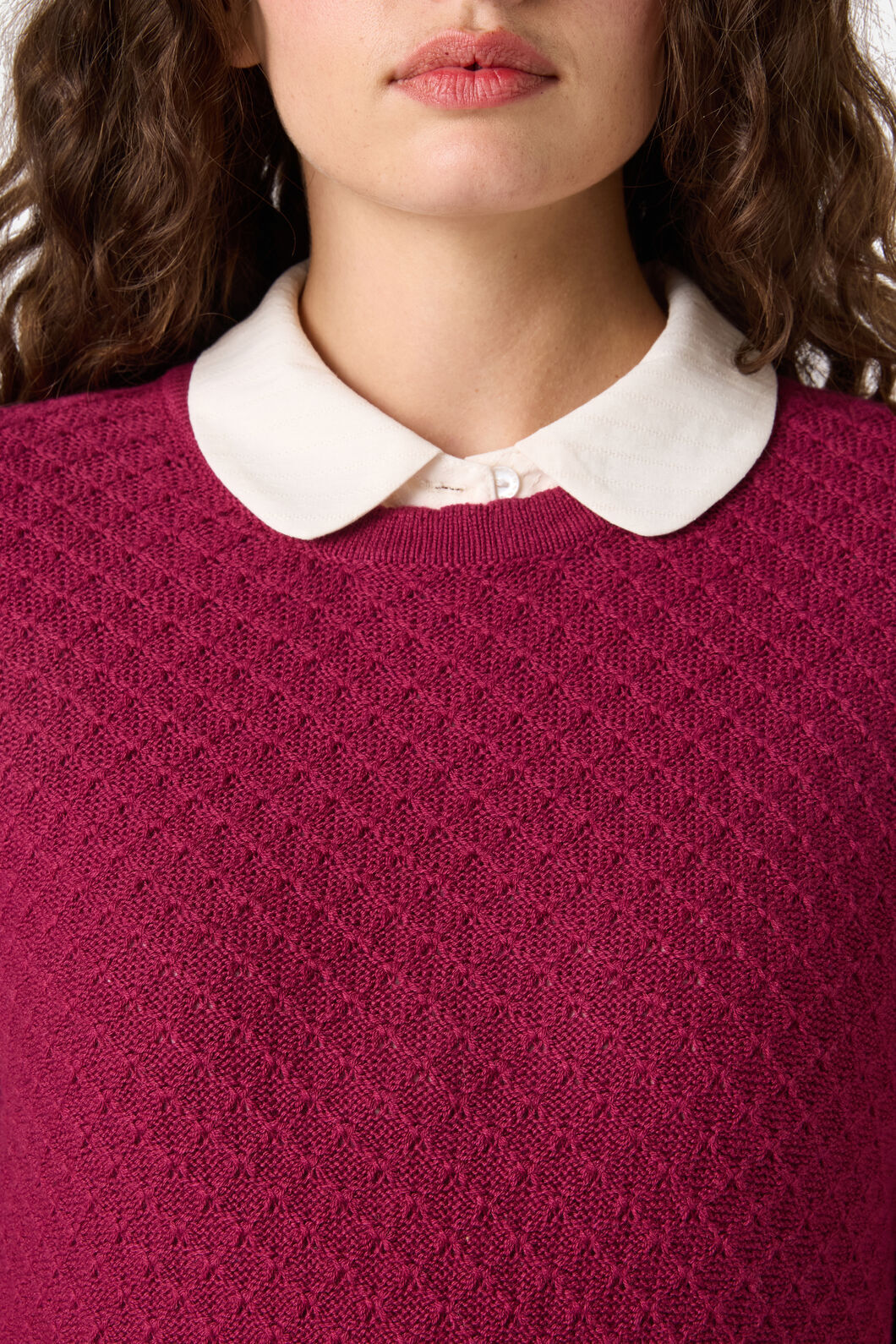 Princess Highway - Paige Wool Blend Jumper - berry