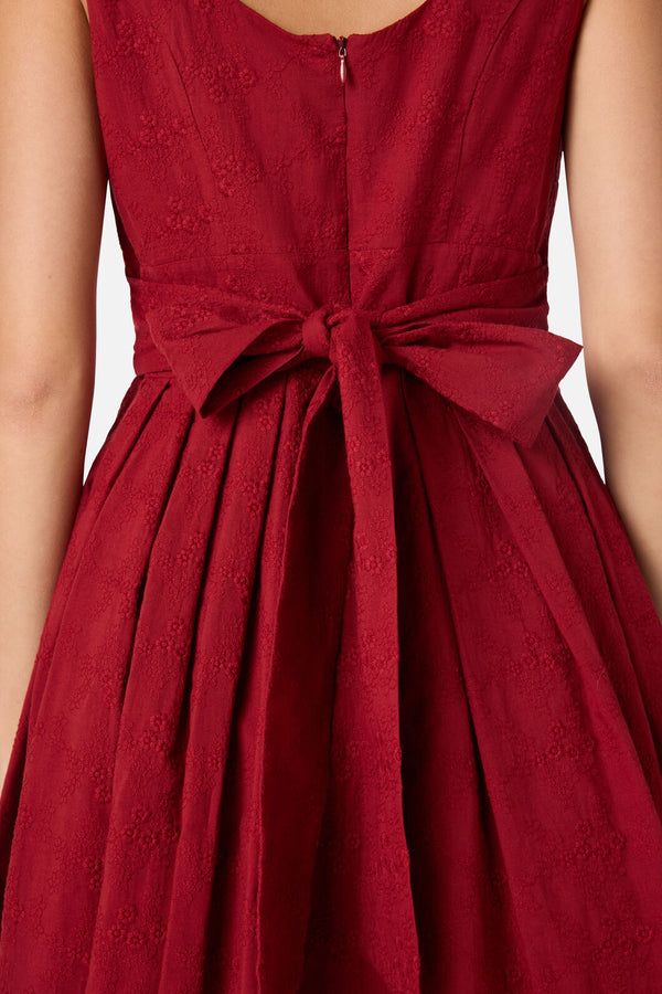 Princess Highway - Helena Bow Back Dress - red