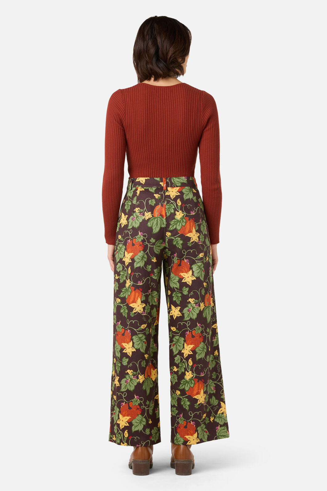 Princess Highway - Pumpkin Relaxed Pant - chocolate
