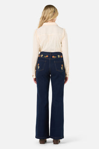 Princess Highway - Gloria Embroidered Blouse - cream