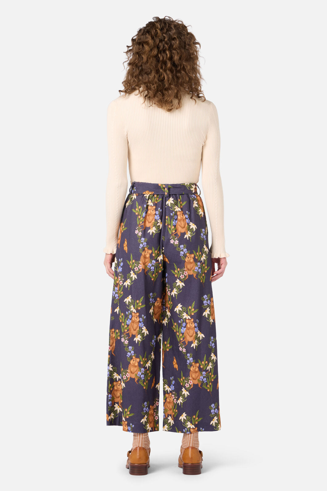 Princess Highway - Quokka & Flora Culotte - navy