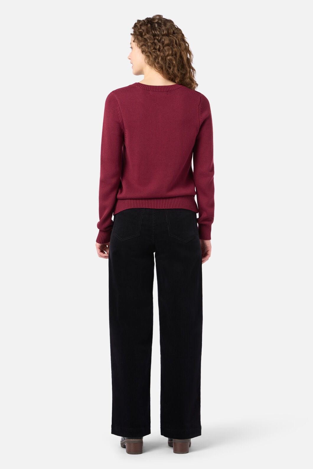 Princess Highway - Quokka Embroidered Jumper - rose
