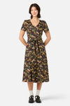 Princess Highway - Sweet Ducks Midi Dress - chocolate