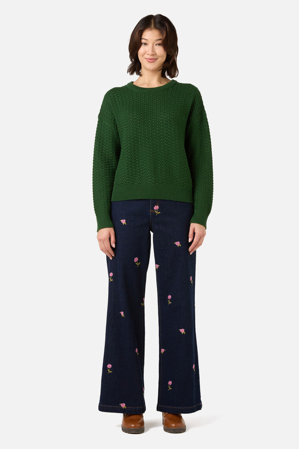 Princess Highway - Bobbie Knit Jumper - green