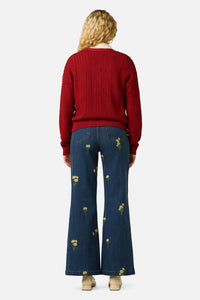 Princess Highway - Bobbie Knit Cardigan - red