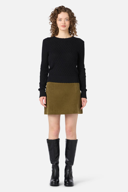 Princess Highway - Amelia Knit Jumper - black