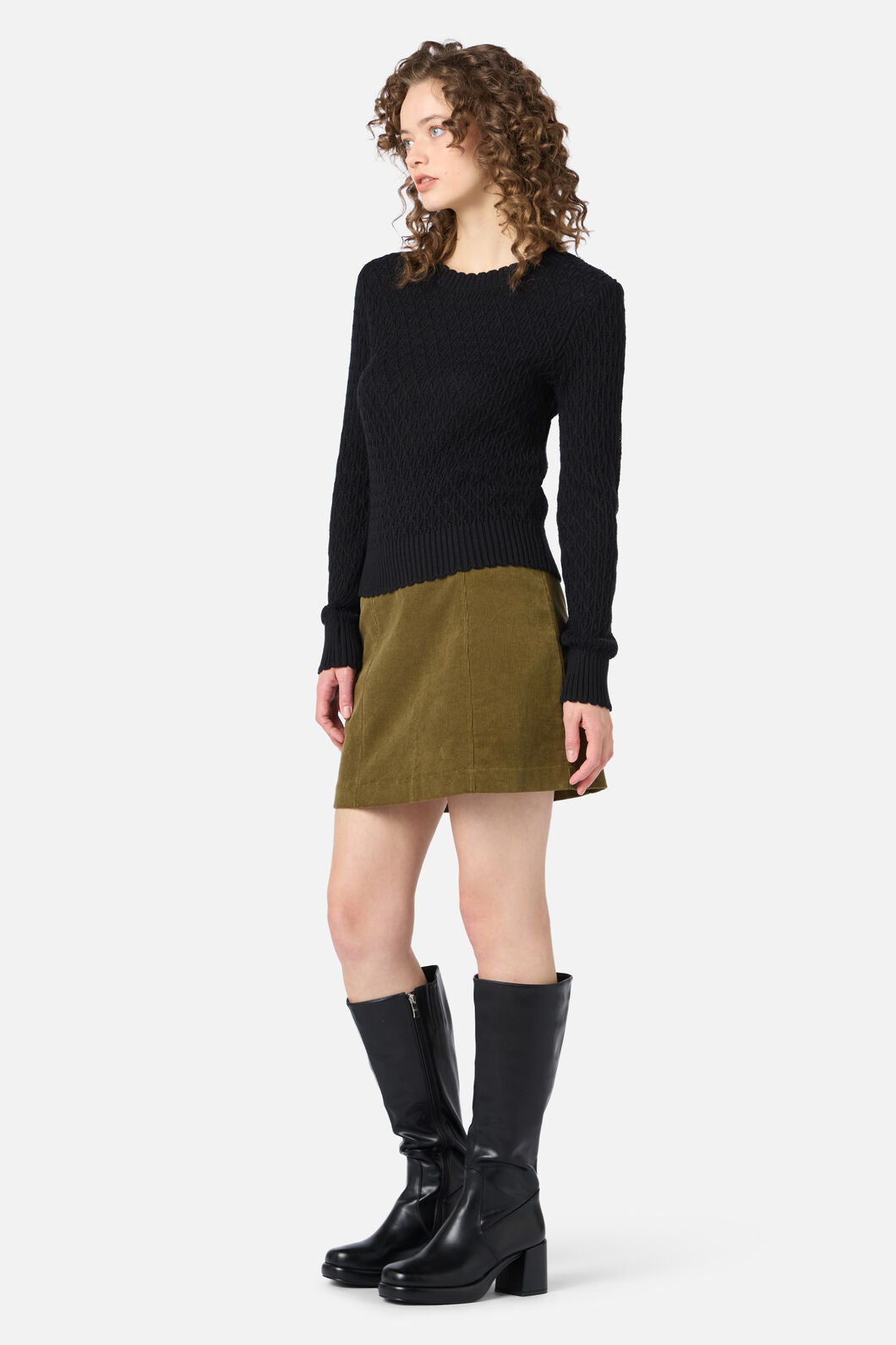 Princess Highway - Amelia Knit Jumper - black