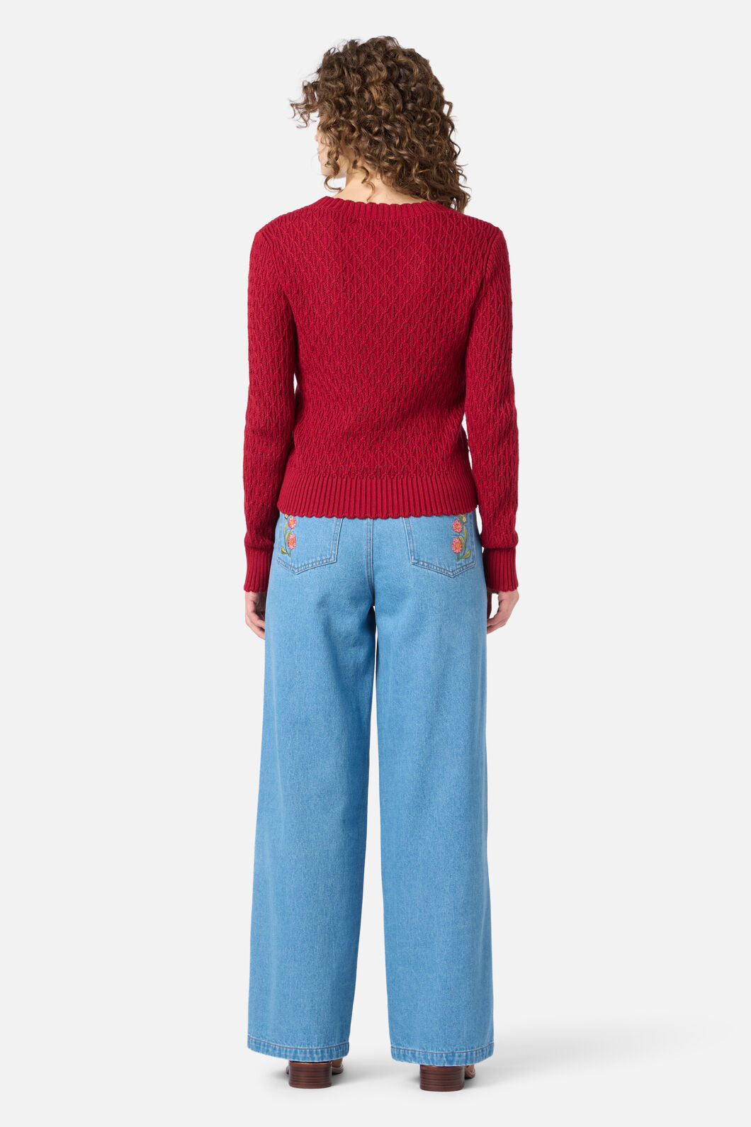 Princess Highway - Amelia Knit Jumper - red