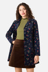 Princess Highway - Evie Rose Velvet Jacket - navy