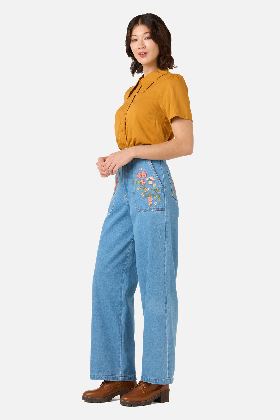 Princess Highway - Elouise Blouse - gold
