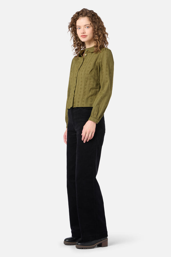 Princess Highway - Evelyn Blouse - avocado