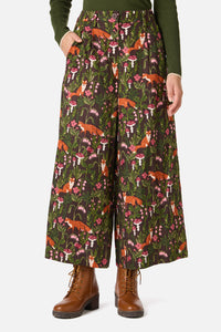 Princess Highway - Fancy Foxes Culotte - chocolate