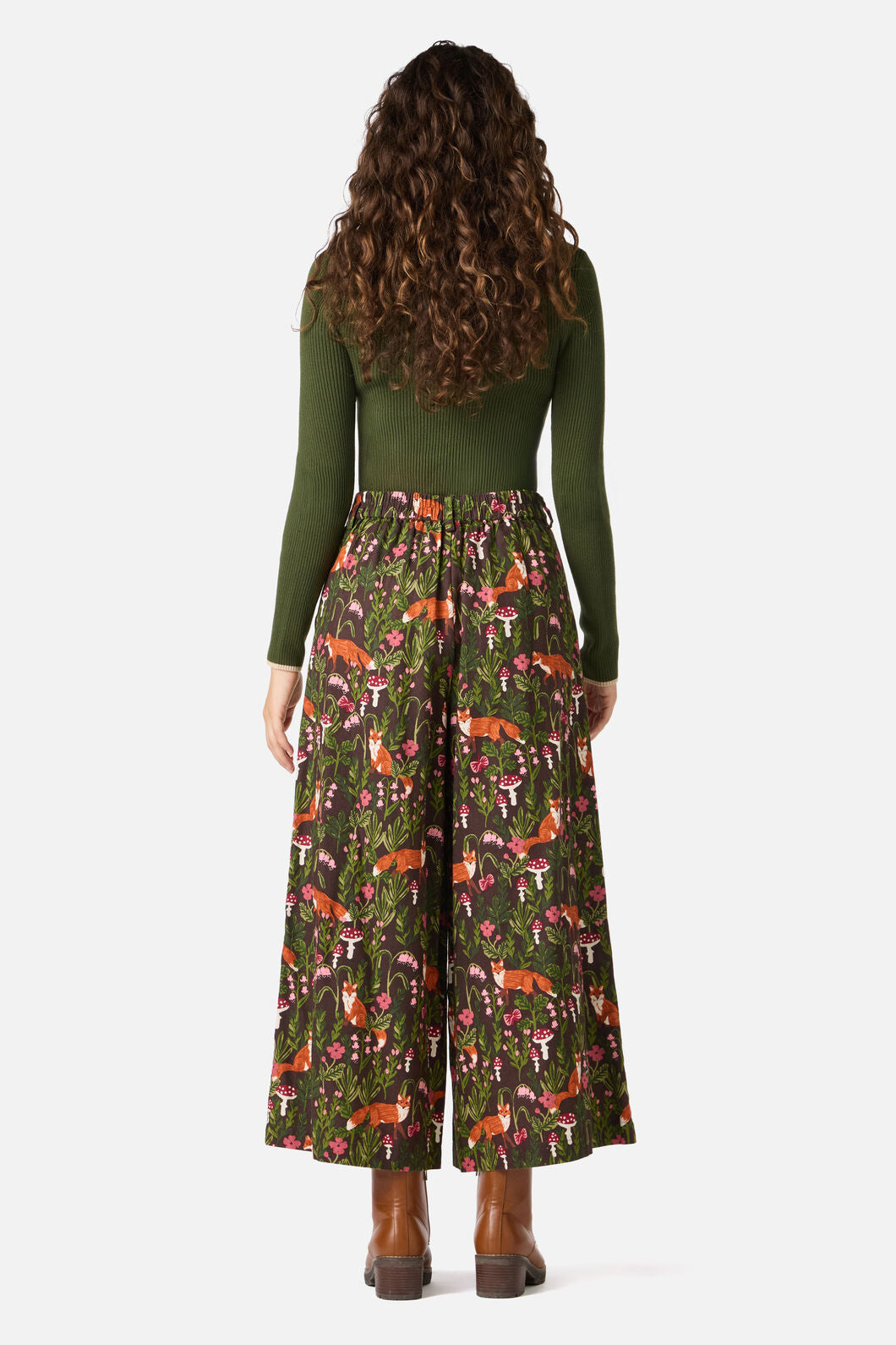 Princess Highway - Fancy Foxes Culotte - chocolate