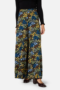 Princess Highway - Iris Ditsy Palazzo Pant - blue