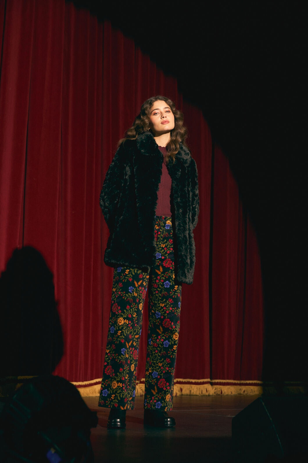Princess Highway - Belinda Fur Coat - black