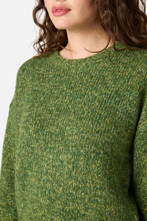 Princess Highway - Cute Cozy Wool Blend Jumper - olive