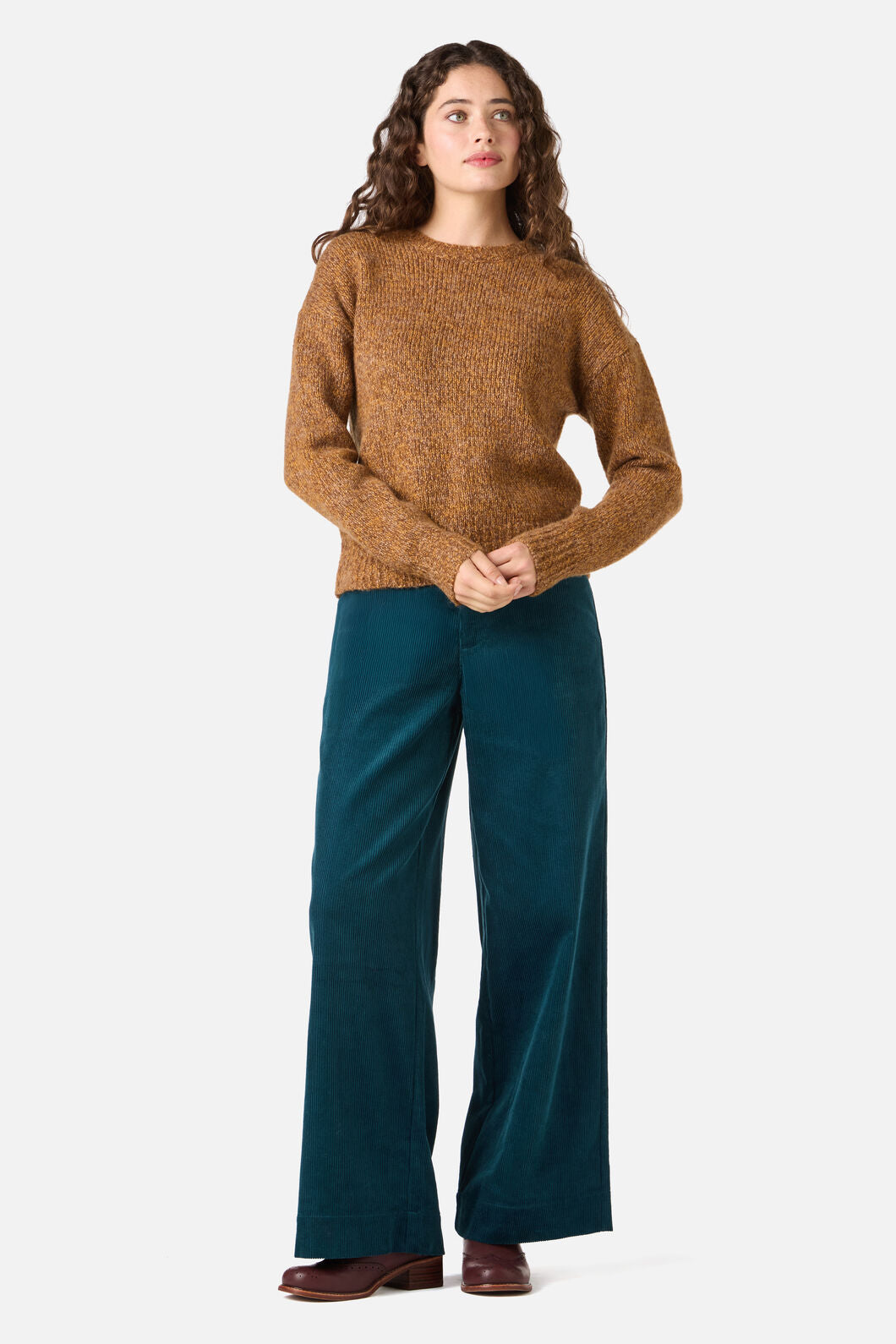 Princess Highway - Cute Cozy Wool Blend Jumper - toffee