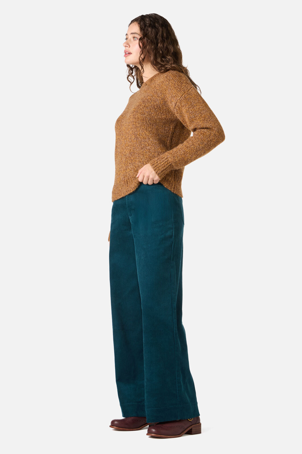 Princess Highway - Cute Cozy Wool Blend Jumper - toffee