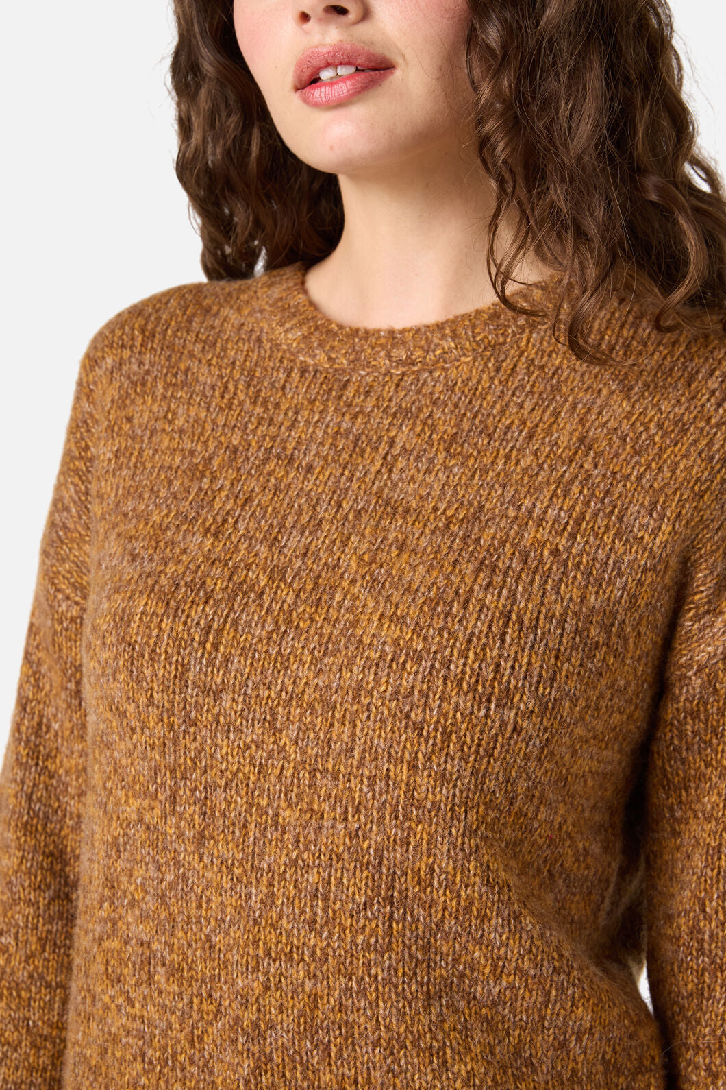 Princess Highway - Cute Cozy Wool Blend Jumper - toffee