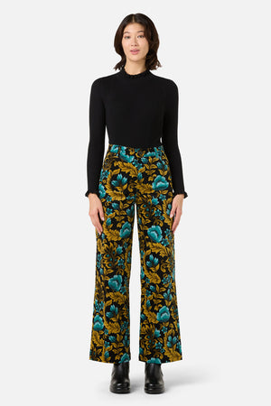 Princess Highway - Azura Velvet Pant - blue