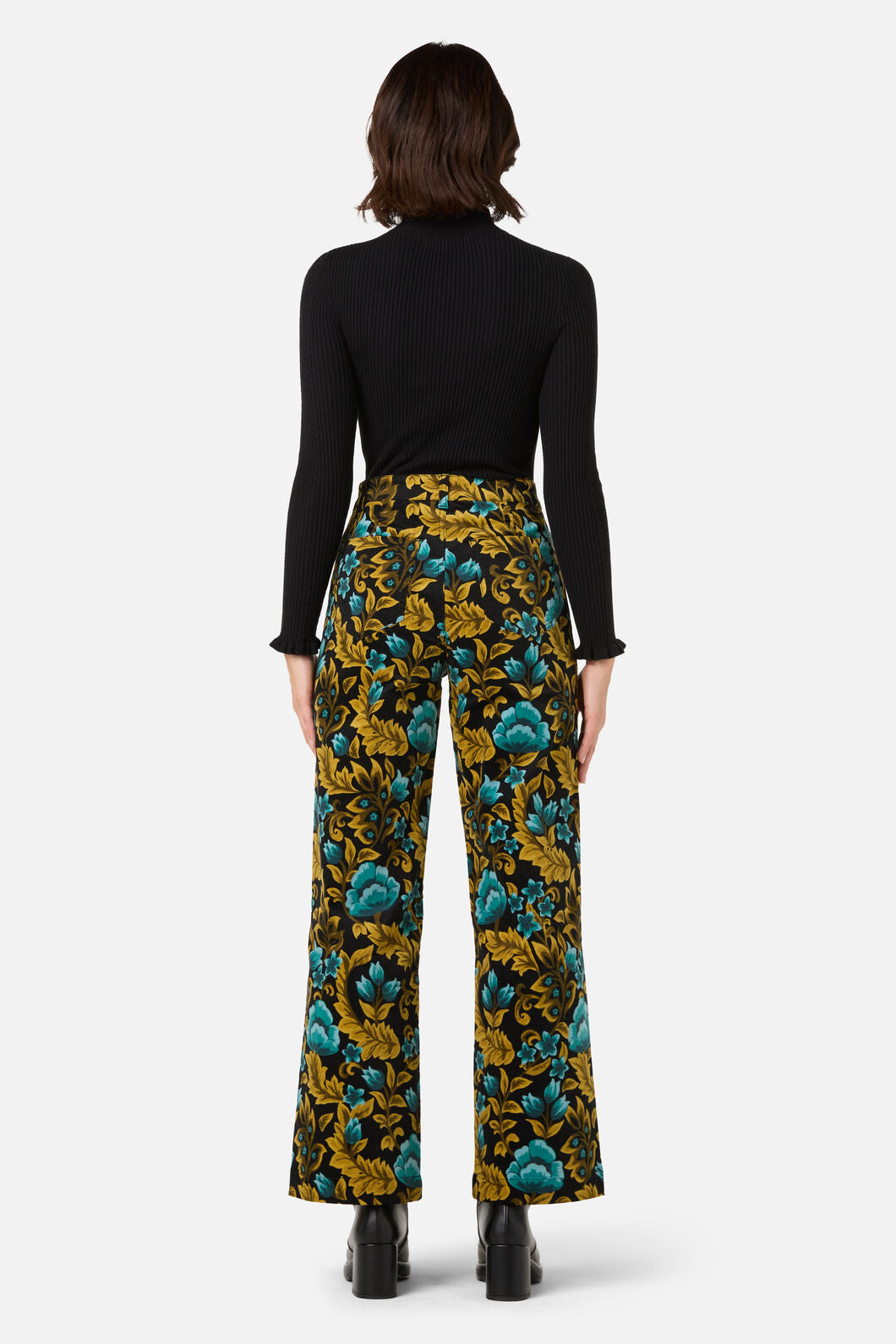 Princess Highway - Azura Velvet Pant - blue