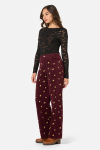 Princess Highway - Suzie Long Sleeve Lace Top - black