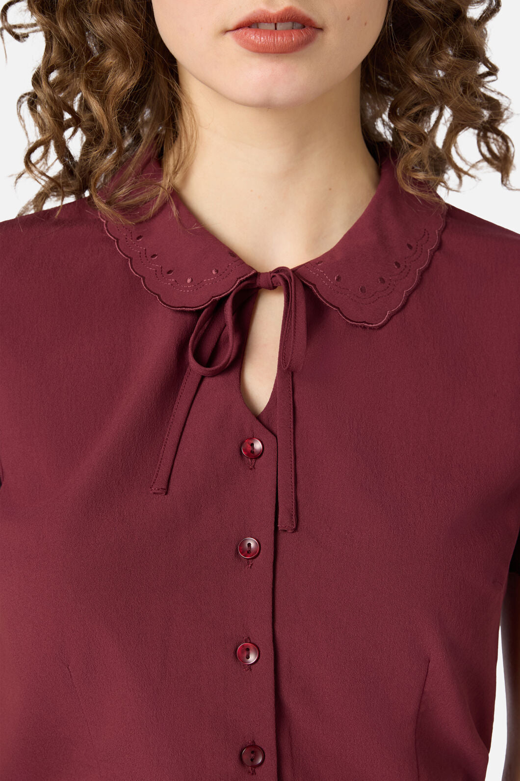 Princess Highway - Josephine Blouse - plum
