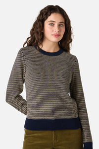 Princess Highway - Riley Vintage Knit Jumper - navy